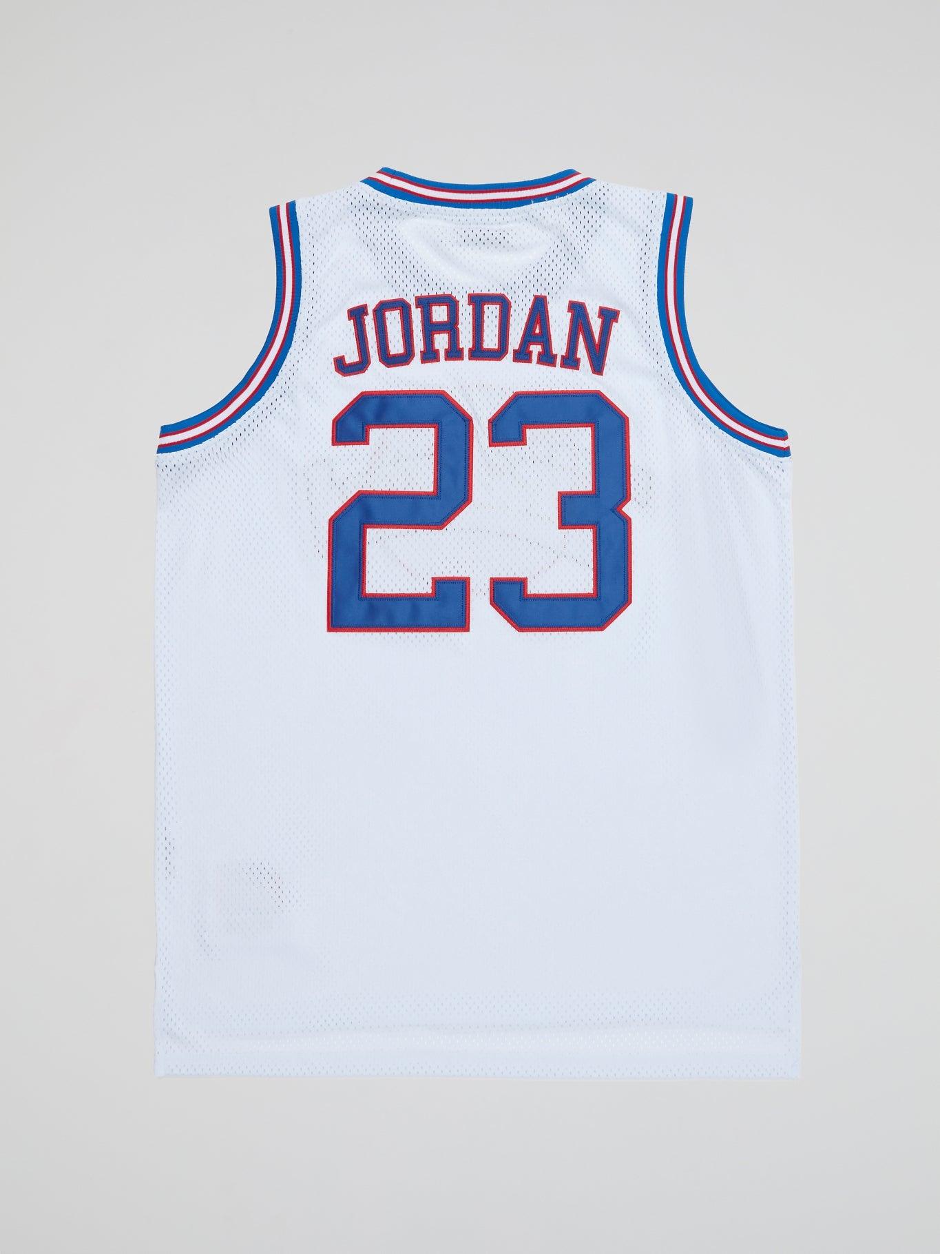 White Tunesquad Basketball Jersey - B-Hype Society