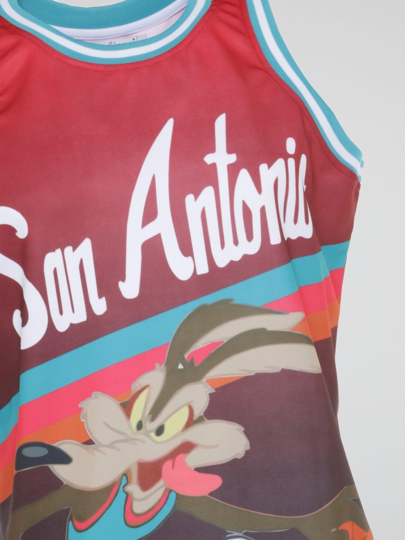 Wile E Coyote Alt Basketball Jersey - B-Hype Society