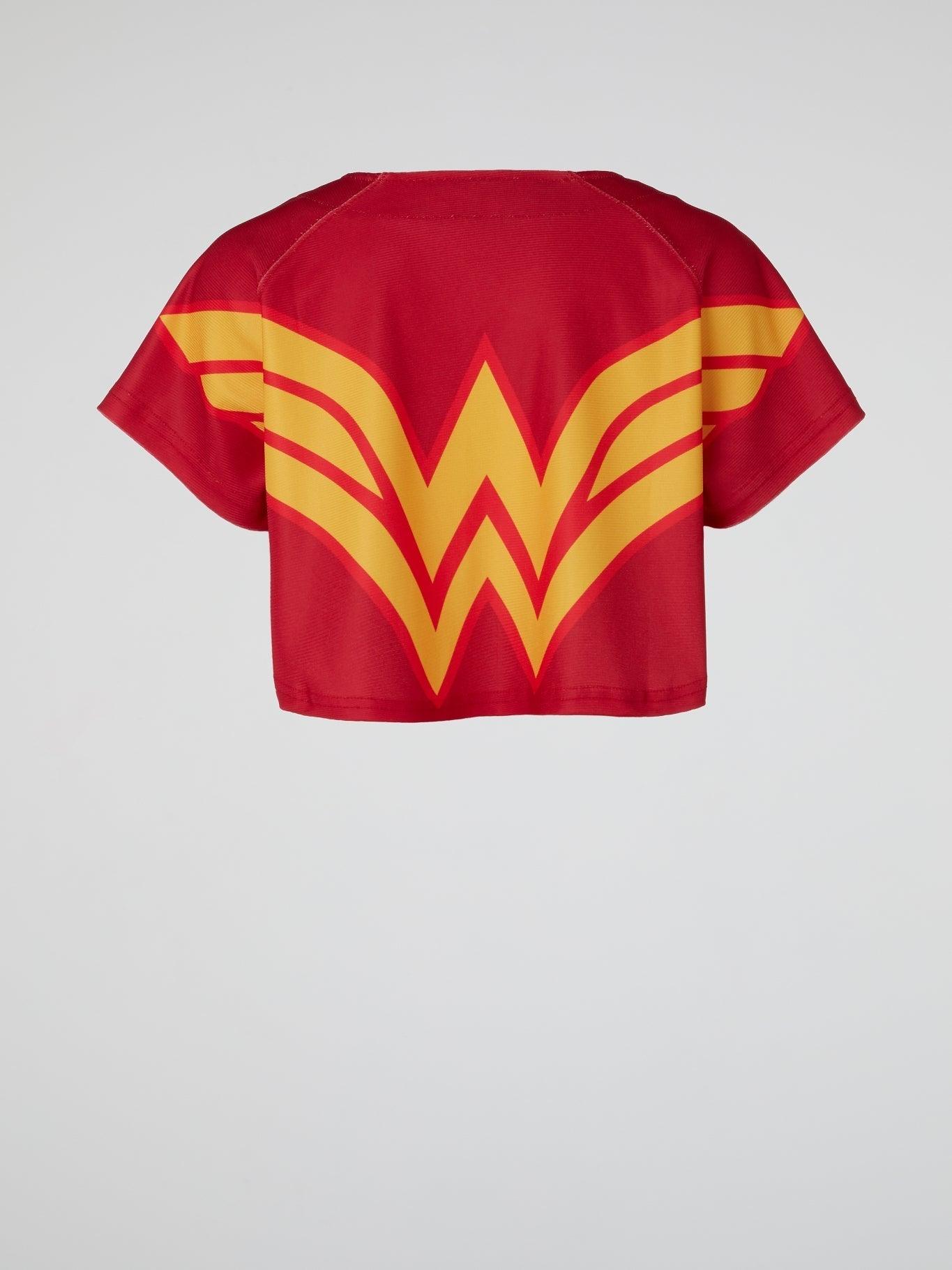 Wonder Woman Red Baseball Jersey - B-Hype Society