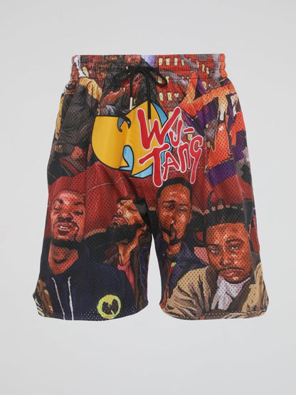 Wu Tang The Saga Continues Basketball Shorts - B-Hype Society