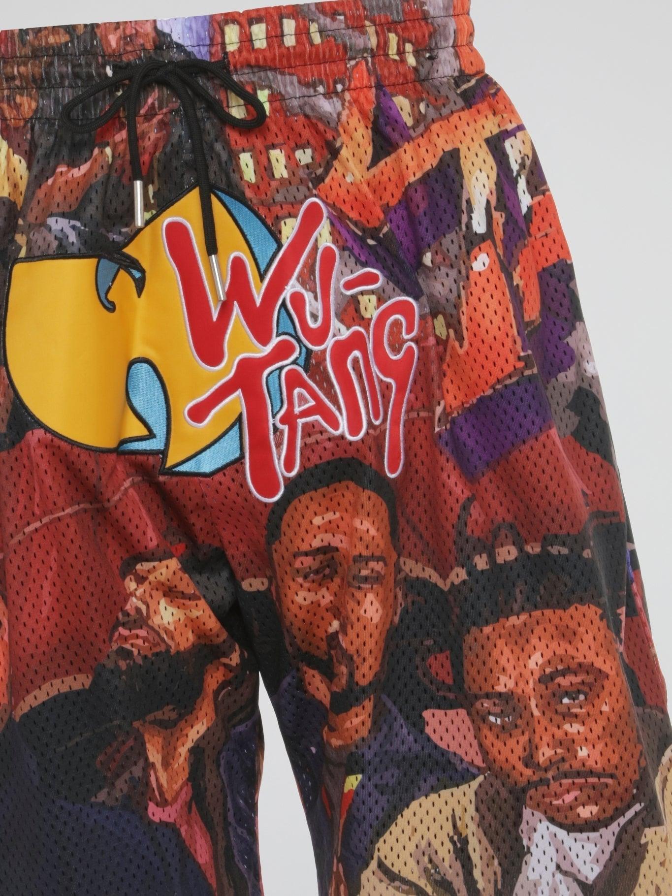 Wu Tang The Saga Continues Basketball Shorts - B-Hype Society